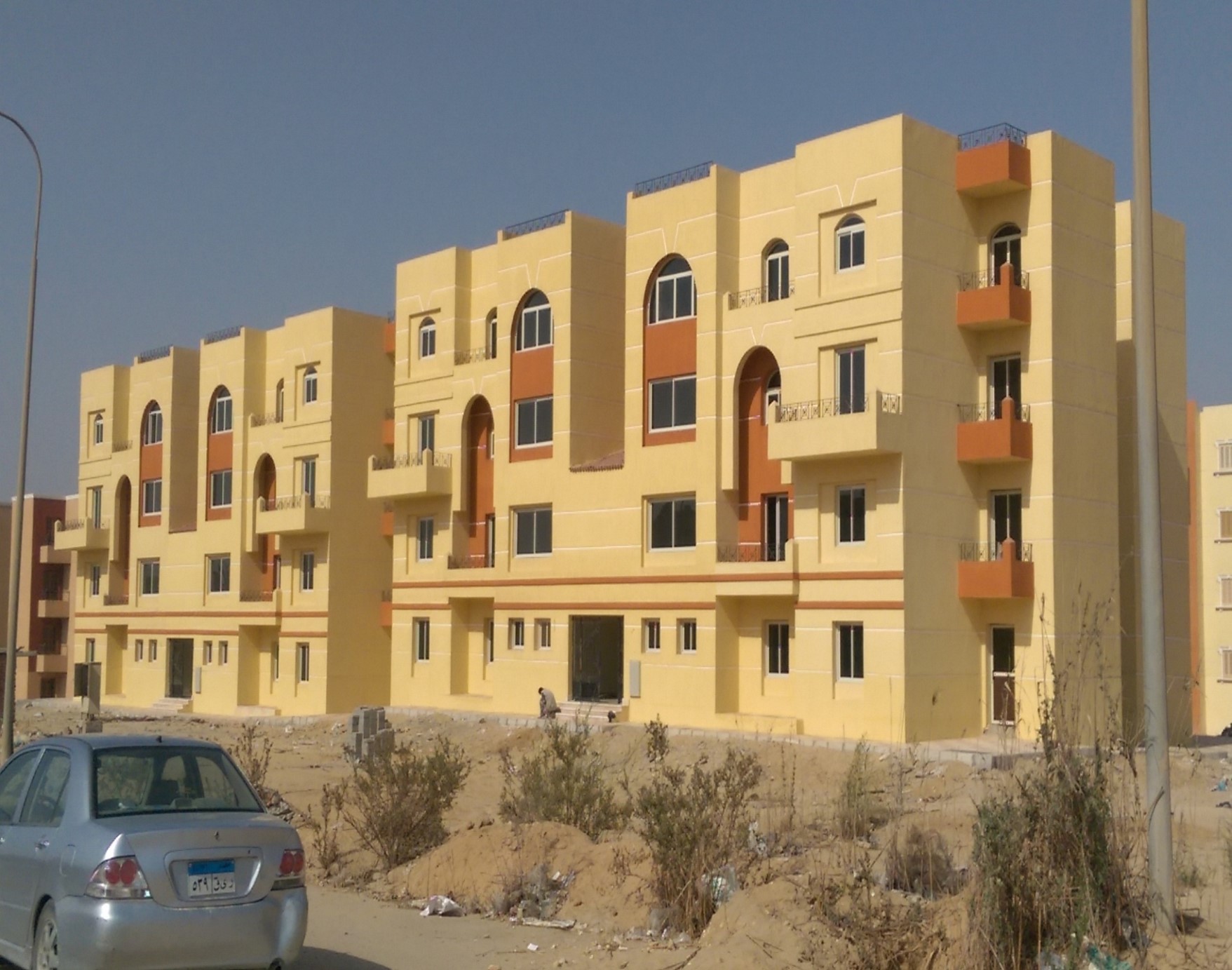 أنـشــاء عـمــارتين بـمـــديـنــــة ألـعـــــبور