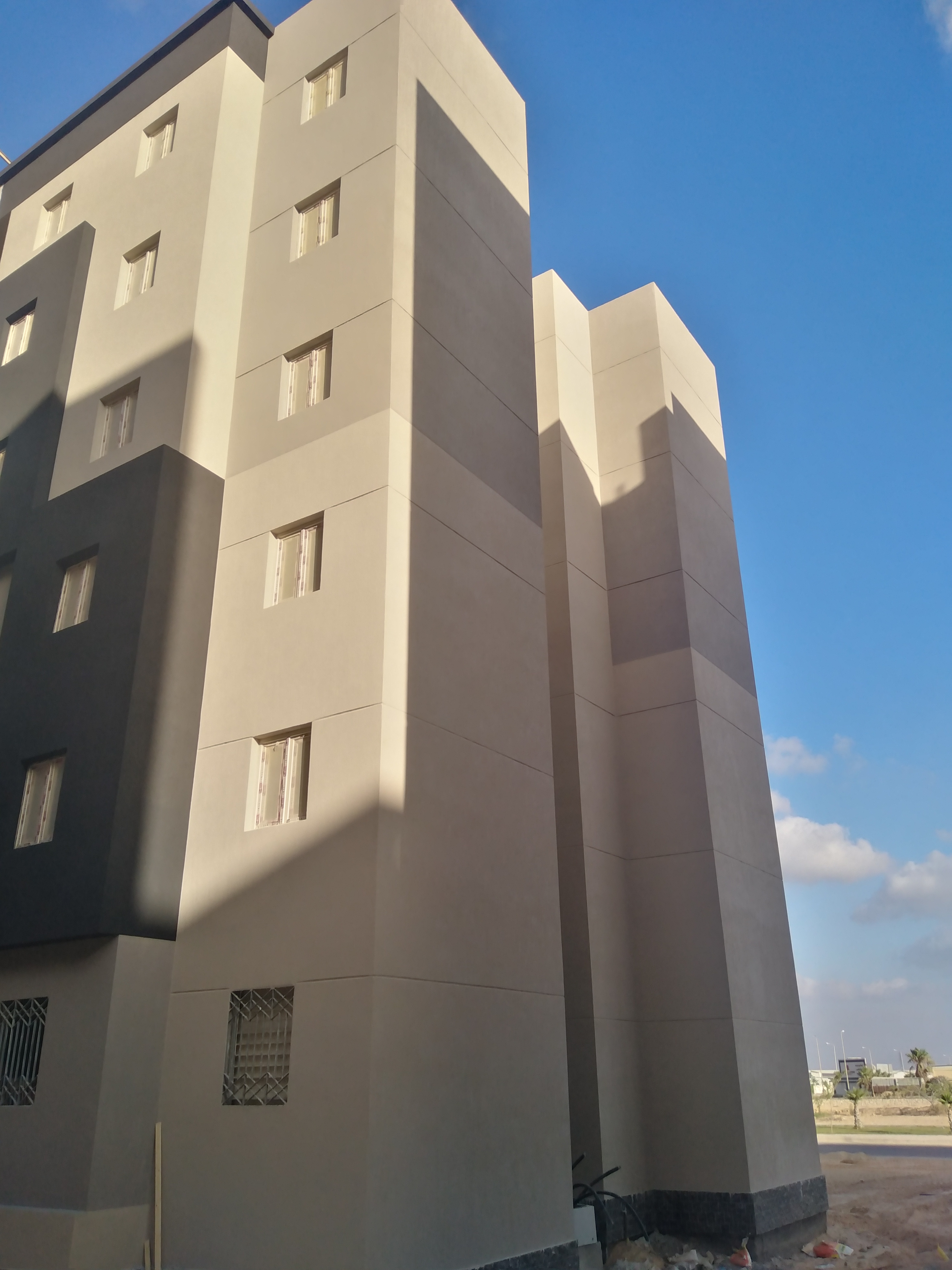 انشاء عدد (11) عمارة اسكان اجتماعي مدينة برج العرب الجديدة