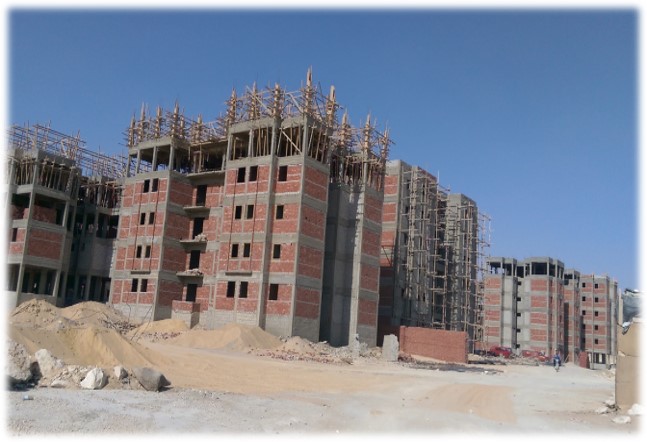 مشروع انشاء عدد (312) وحدة إسكان إجتماعي