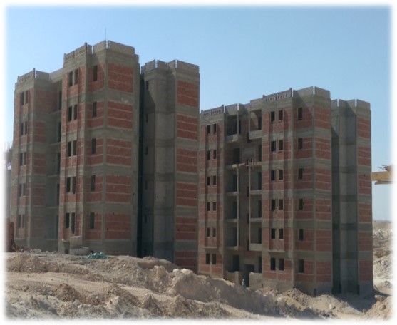 مشروع انشاء عدد (312) وحدة إسكان إجتماعي