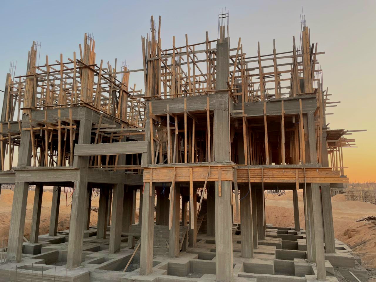 انشاء عدد ( 11 ) عمارة اسكان اجتماعي بمدينة اكتوبر الجديدة